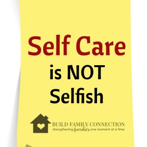 Self Care Is Not Selfish; Learning to Process Strong Emotion