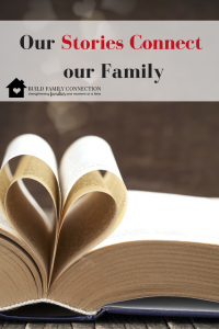 Research teaches us that our family stories actually connect us. Come see how.