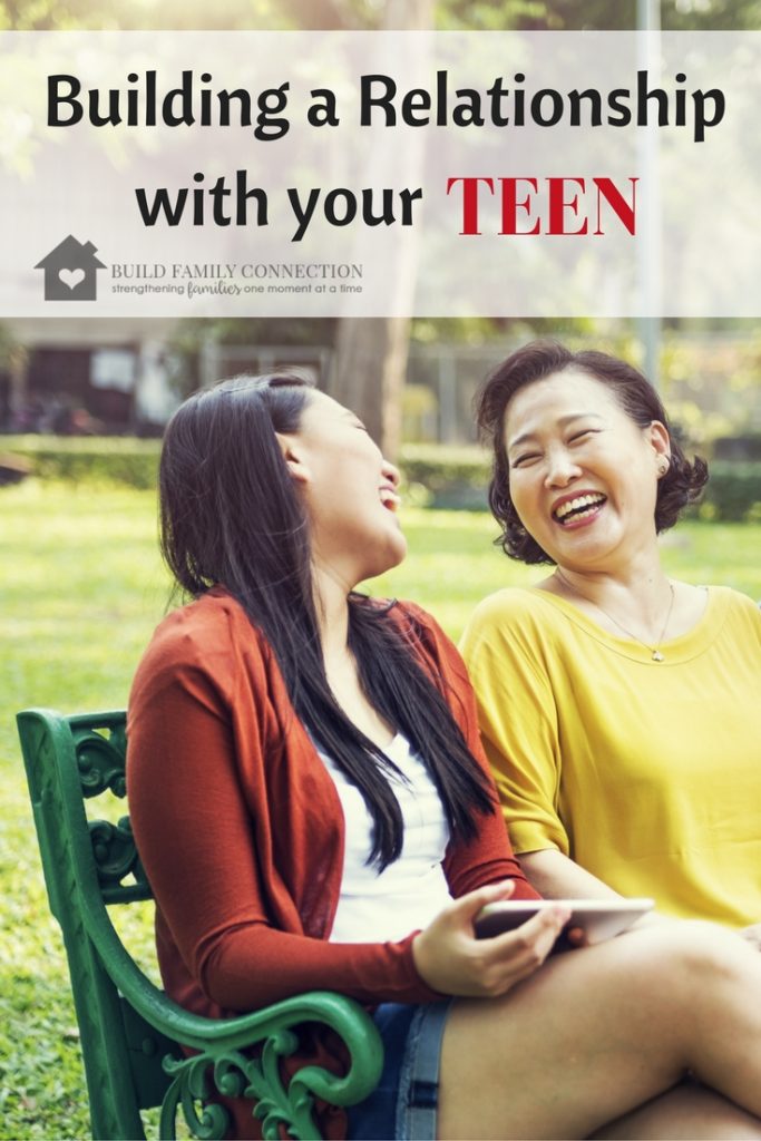 Building a Relationship with Your Teenager