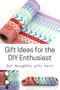 Gift Ideas for the DIY Enthusiast DIY-er DIY lover washi tape