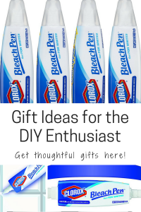 Gift Ideas for the DIY Enthusiast DIY-er DIY lover bleach pen
