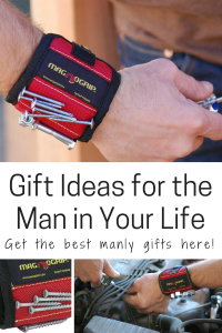 Gift ideas for the man in your life magnetic wristband handyman tools nails