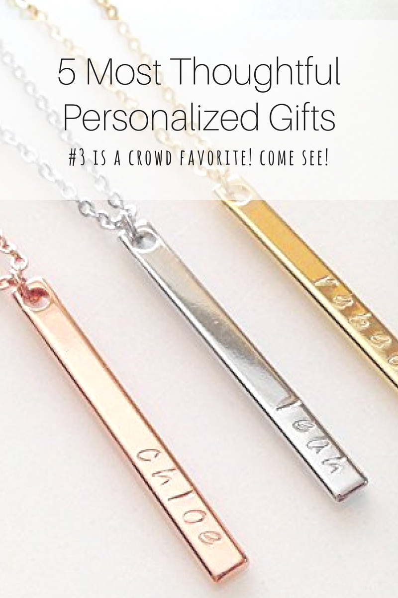 Best Thoughtful Personalized Gifts of 2016! - Build Family Connection