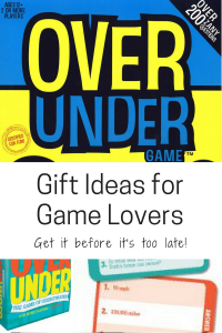 gift ideas for game lovers family over under